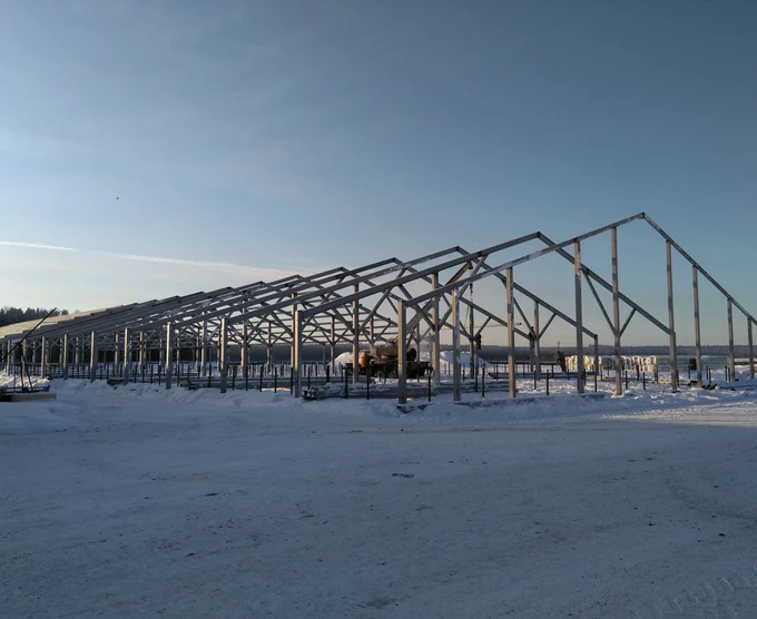 Строительство сельскохозяйственных объектов